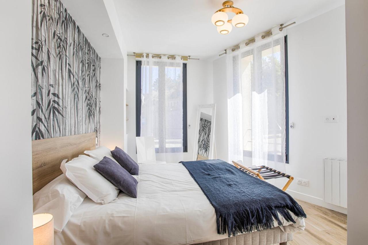 Appartement Grand Confort Bord De Mer Rez-De-Chaussee Residence La Vague Houlgate Bagian luar foto